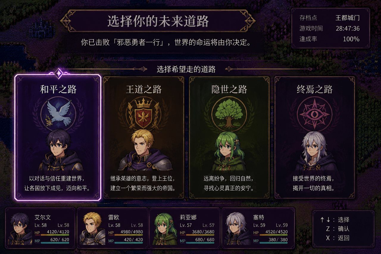 邪恶勇者一行 多结局 资料图 8