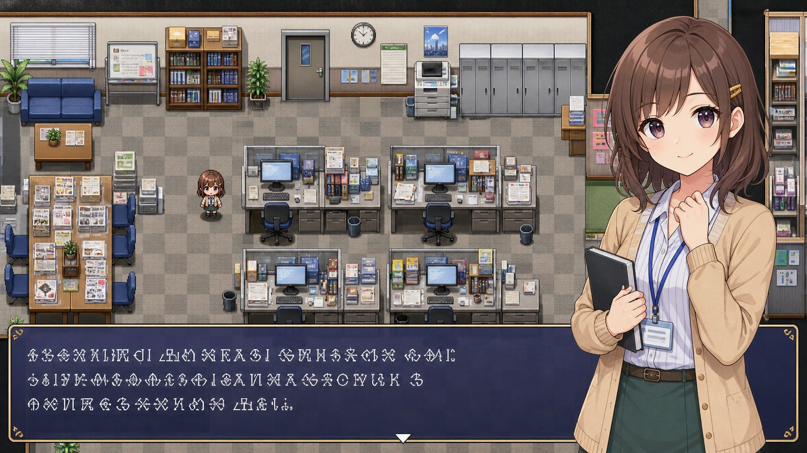 职场女友带回家v1 角色养成 玩法截图 1